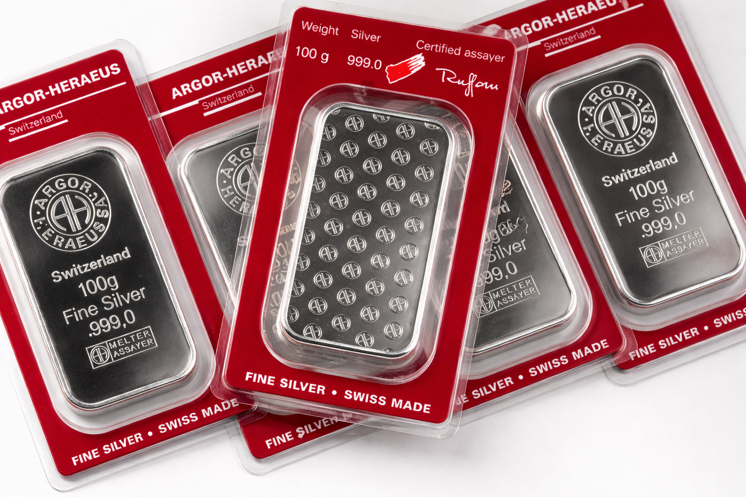 Argor Heraues lingotti argento