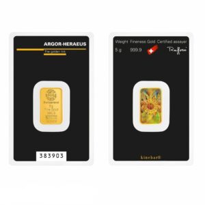 5 gram argor heraeus gold kinebar